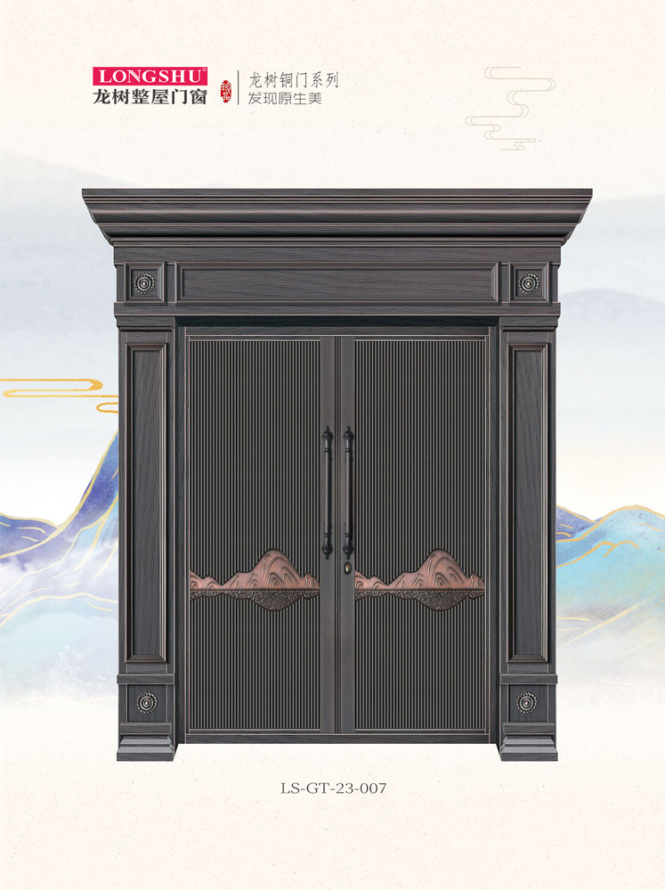 熊猫体育艺术铜门，熊猫体育整屋门窗，熊猫体育纯铜门